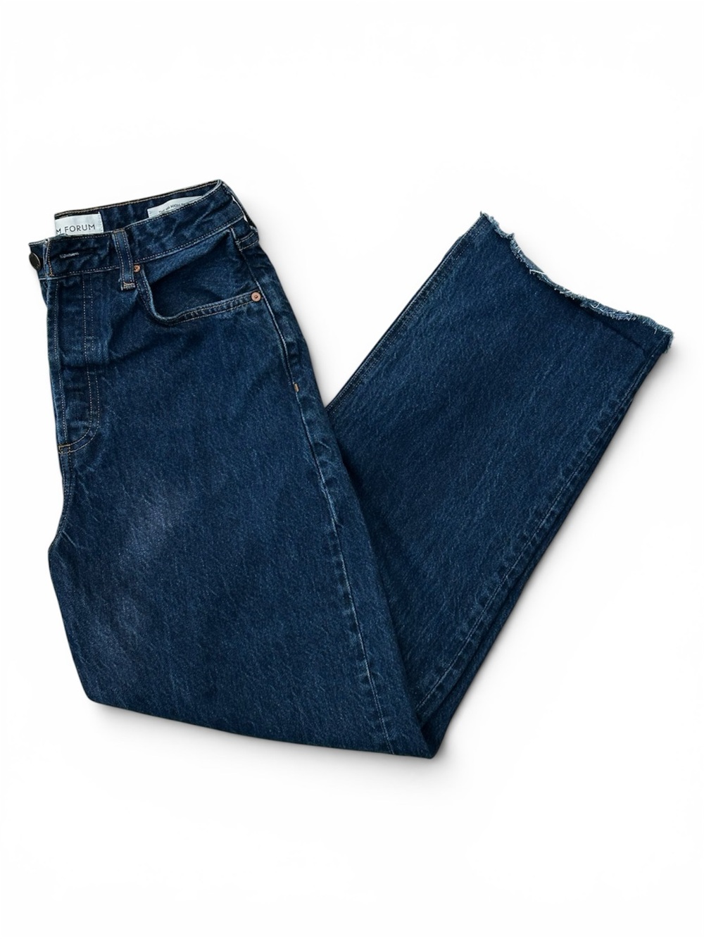 Aritzia Denim Forum The Mia High Rise Curve Dark Jeans